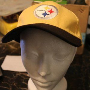 New Era Pittsburgh Steelers NFL Fitted Sz one size CAP yellow HAT NWT